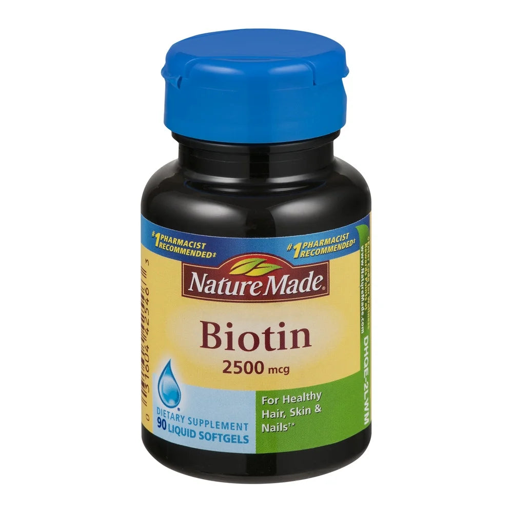 Biotin 2500Mcg Liquid Softgels - 90 CT