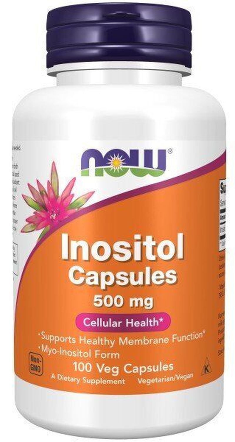 Now Foods Inositol 500Mg 100 Capsule