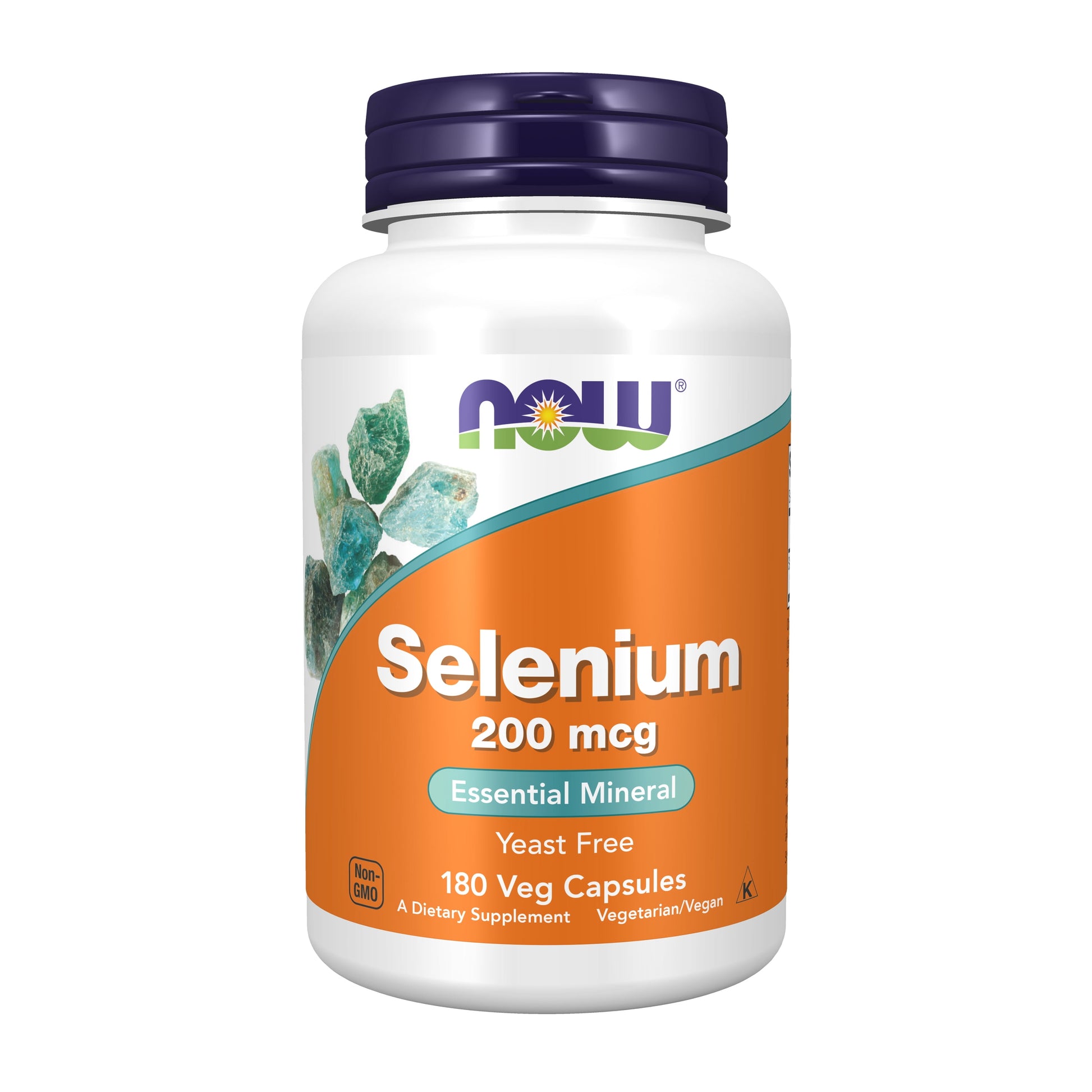 Supplements, Selenium (L-Selenomethionine) 200 Mcg, Essential Mineral*, 180 Veg Capsules