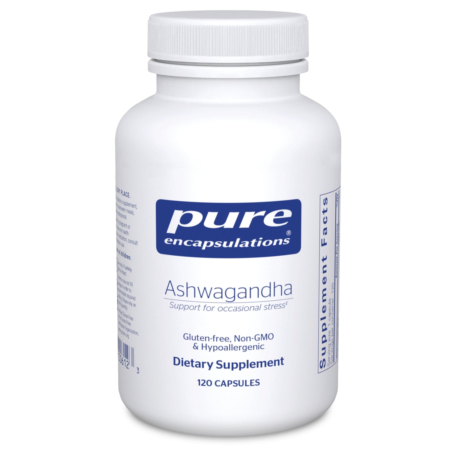 Ashwagandha - 500 Mg Ashwagandha Extract - Metabolism & Stress Support - Immune Support - GMO Free & Vegan - 120 Capsules