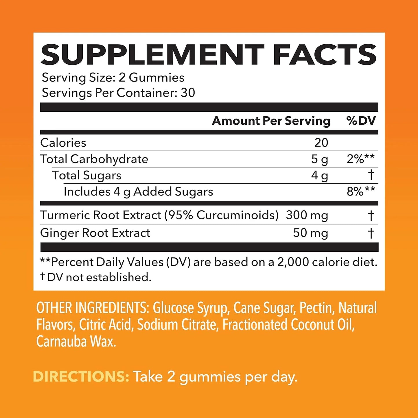 Havasu Turmeric Gummies with Ginger | Vegan 95% Curcumin Gummies for Superior Immune Defense, 60Ct