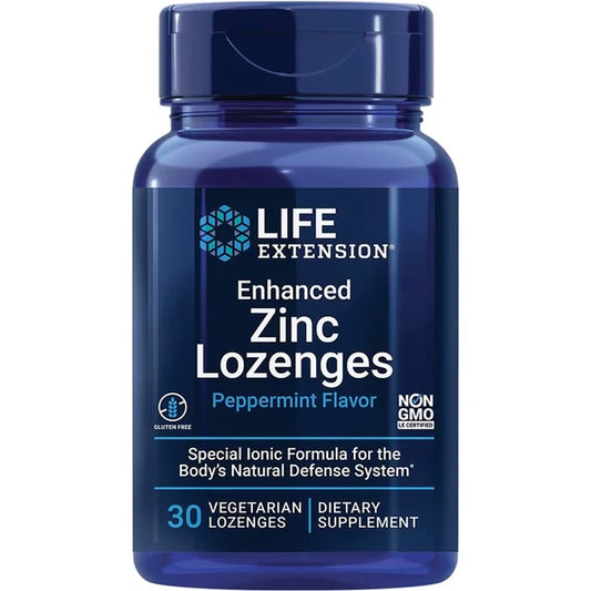 - Enhanced Zinc Lozenges - 30 Vegetarian Lozenges