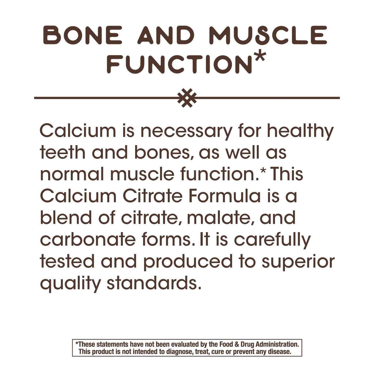 Calcium Citrate, Carbonate & Malate, Bone & Muscle Function, 250 Capsules