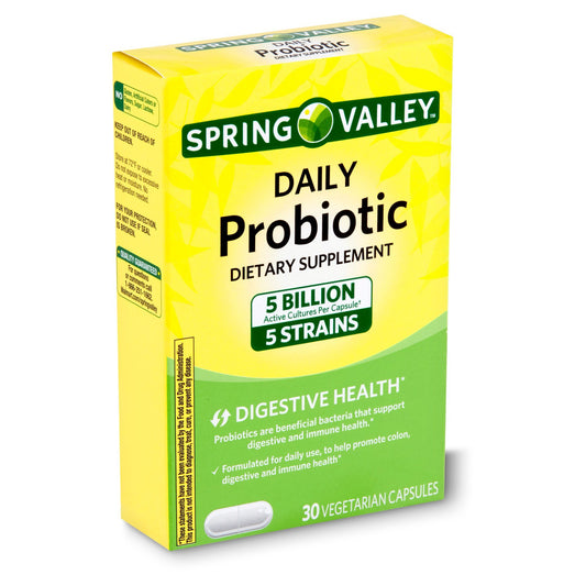 Spring Valley Daily Probiotic Dietary Supplement; 30 Count