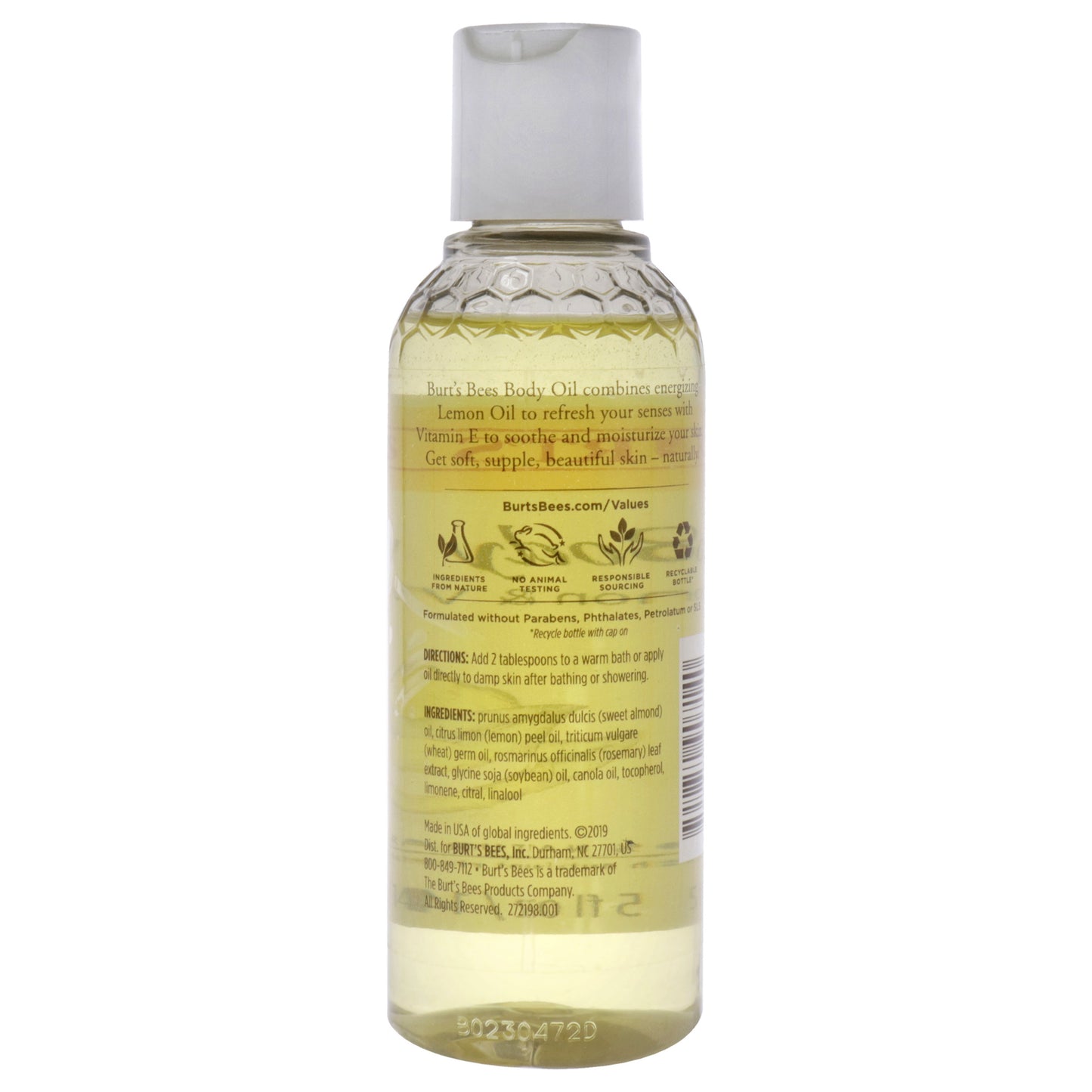 Body Oil - Lemon and Vitamin E by Burts Bees for Unisex - 5 oz Oil