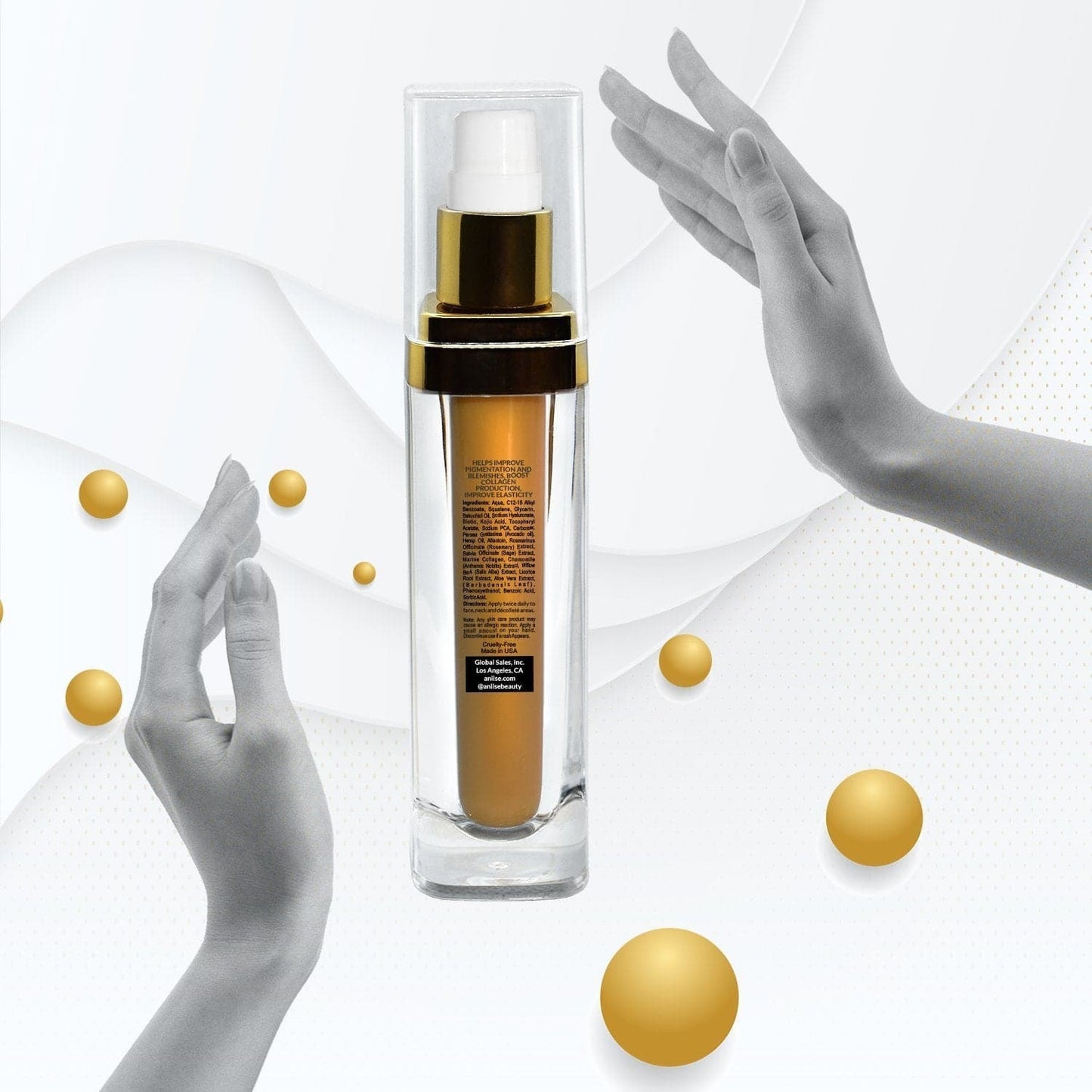 Natural Bakuchiol Serum Retinol Alternative for Anti-Aging