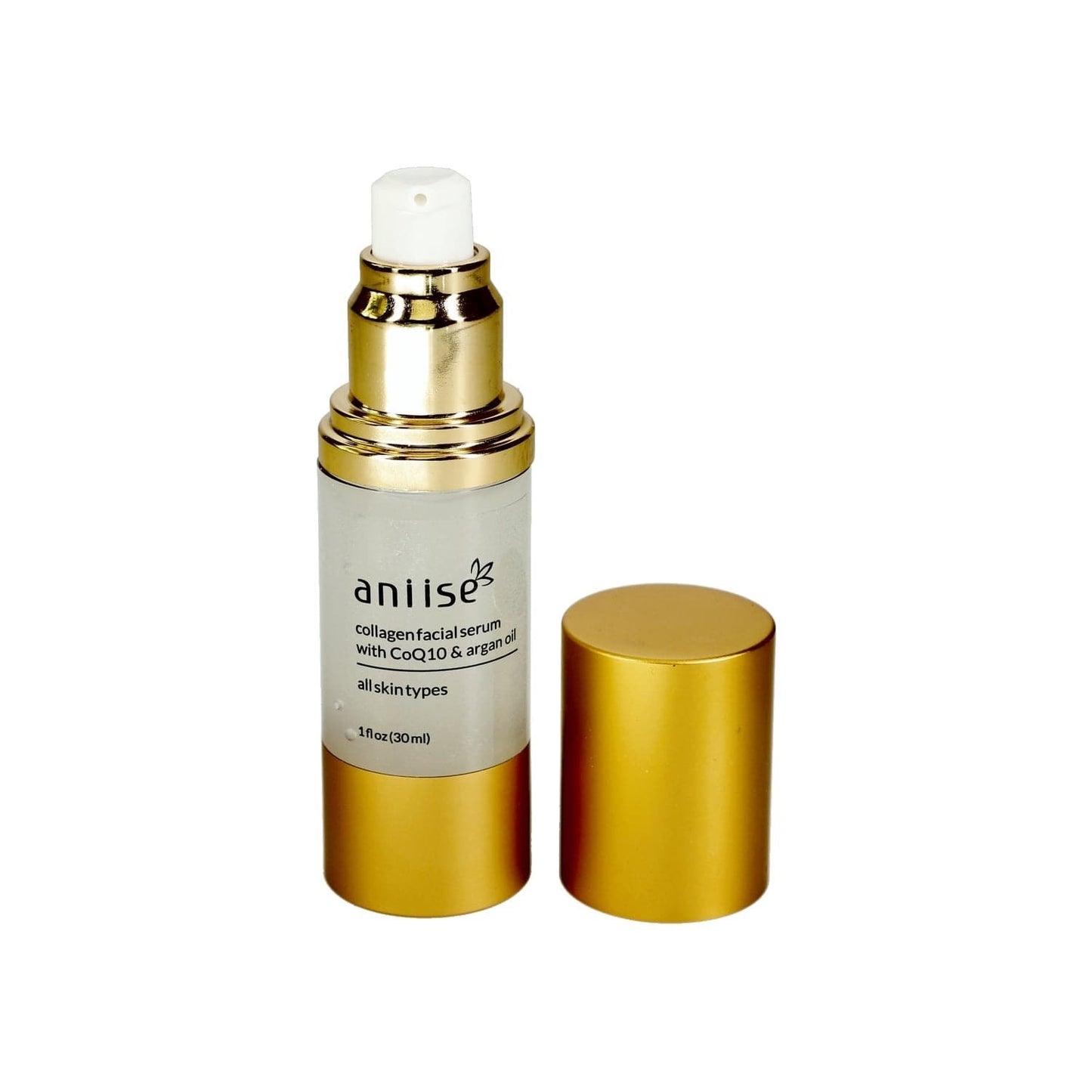 Anti-Aging Collagen Facial Serum with CoQ10 and Argan Oil