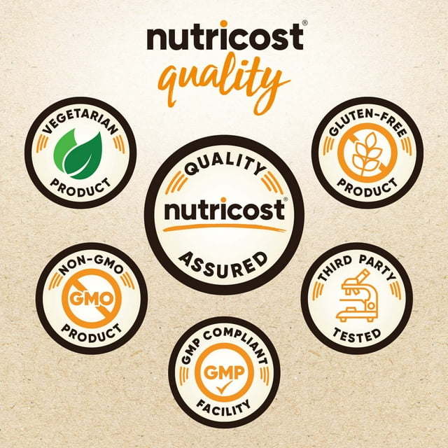 Nutricost Organic Inulin Powder 1LB, 7.5 Grams of Fiber Per Serving, Non-GMO Supplement