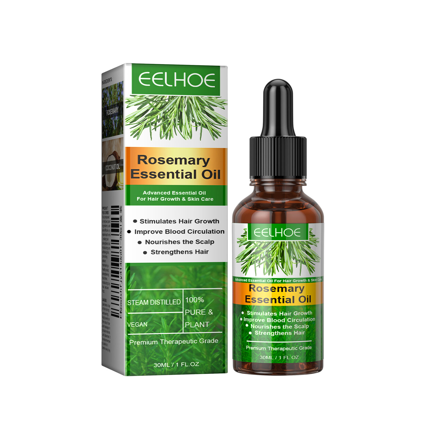 EELHOE Rosemary Moisturizing Conditioning Oil Anti-Breakage Nourishing Scalp Hair Growth Conditioning Oil