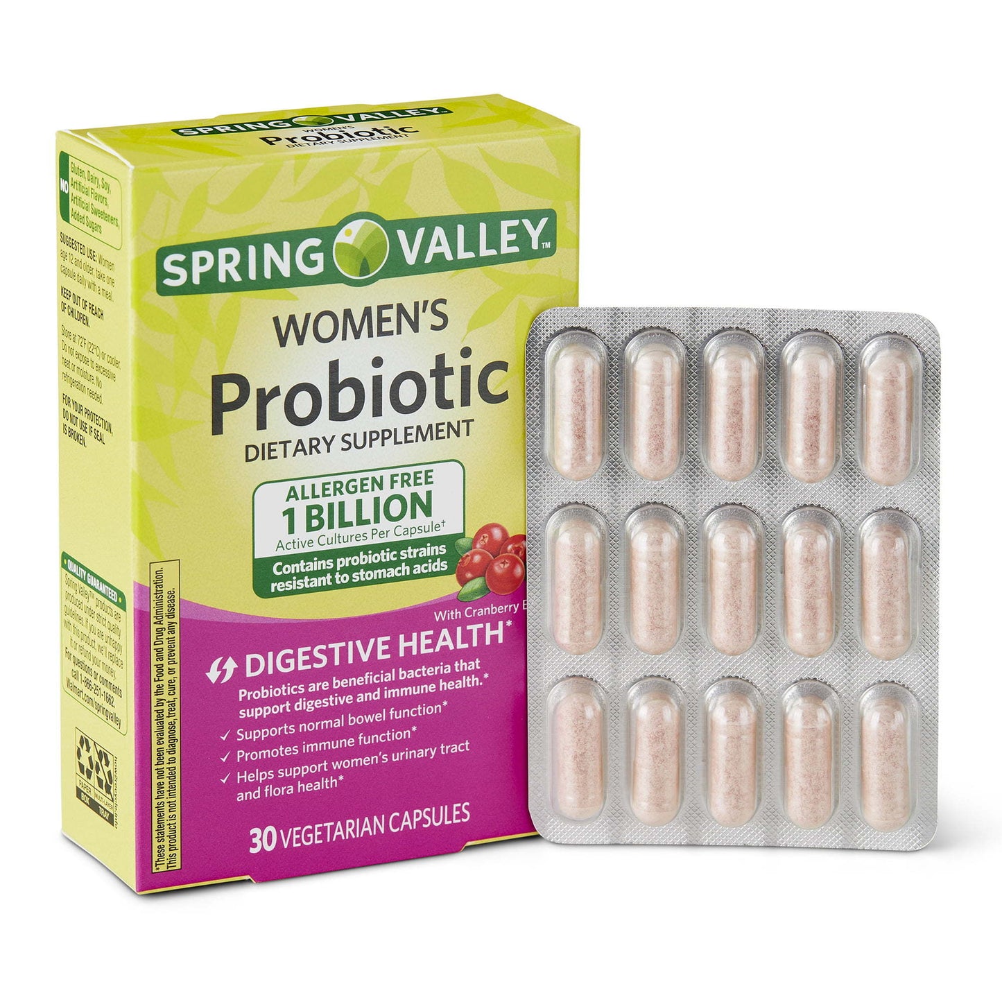 Spring Valley Women's Probiotic Dietary Supplement; 30 Count