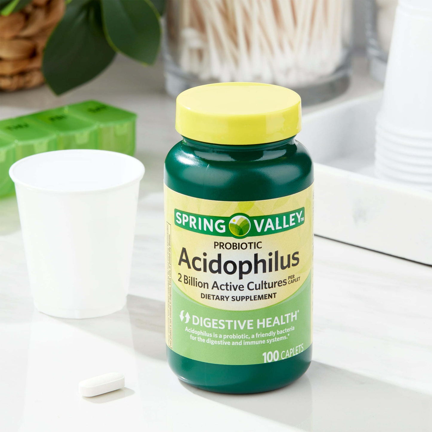 Spring Valley Probiotic Acidophilus Dietary Supplement; 100 Count